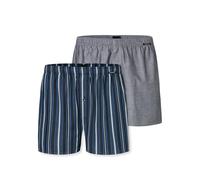 Schiesser 2 Pack Boxershorts Baumwolle Web Multipack-Webboxer Bóxer, Surtido 4_182428, Hombres