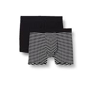 Schiesser 2 Pack Unterwäsche Boxershorts Weiches Bündchen-95/5 Organic Bio Baumwolle-Größe 92 bis 140 Bxer, Ordenar 2_173535, 164 (Pack de 2) para Niños
