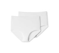 Schiesser 2PACK Maxi Ropa Interior, Blanco, 38 para Mujer