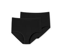 Schiesser 2PACK Maxi Ropa Interior, Negro, 42 para Mujer