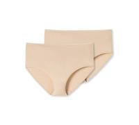 Schiesser 2PACK Midi, Ropa Interior Mujer, Sand, 36