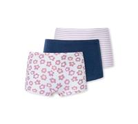 Schiesser 3 Pack Unterwäsche Shorts Hohe Passform-95/5 Organic Bio Baumwolle-Größe 92 bis 140 Bóxer, Surtido 6_181799, (Pack de 3) para Niñas