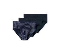 Schiesser 3 Pack Unterwäsche Slips mit weichem Bund Bio Baumwolle - 95/5 Organic, Ropa Interior Hombre, Sortiert 1,