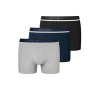 Schiesser 95/5 Organic Cotton 3er Pack Boxershorts Bxer, Multicolor 4, L para Hombre