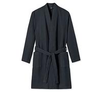 Schiesser Albornoz de Waffle, Antracita_178401, L para Hombre