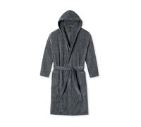 SCHIESSER Albornoz largo gris oscuro XL gris oscuro