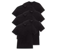 Schiesser American Camiseta, Cuello V, Redondo, Negro, Blanco, S M L XL 2XL 3X