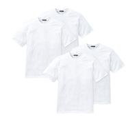 Schiesser American Camiseta, Cuello V, Redondo, Negro, Blanco, S M L XL 2XL 3X