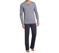 Schiesser Anzug Lang_163864 Conjuntos de Pijama, Gris (Anthrazit 203), 106 cm para Hombre