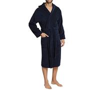 Schiesser Bademantel Mit Kapuze Albornoz, Azul Marino 815, M para Hombre