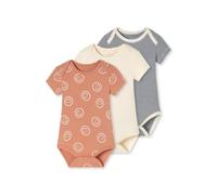 Schiesser Bebé Unisex Pack de 3 Bodies Manga Corta Canalé Fino - Baby Fine Rib
