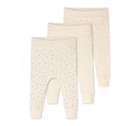 Schiesser Bebé Unisex Pack de 3 Pantalones Largos - Pantalones Bombacho - Canalé Fino - Baby Fine Rib