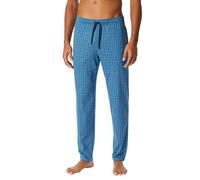 Schiesser Bermudas cortas para hombre, mezcla y relax, algodón orgánico, azul, 50