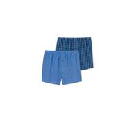 SCHIESSER Boxershorts 2 unidades royal azul | S