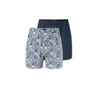 SCHIESSER Boxershorts Paquete de 2 surtido 16 azul | XXL
