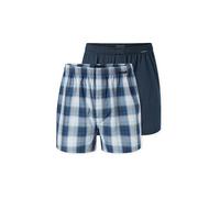 SCHIESSER Boxershorts Paquete de 2 Surtido 3 azul | L