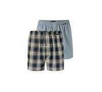 SCHIESSER Boxershorts paquete de 2 surtido 7 azul | XXL