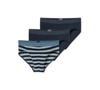 SCHIESSER Braga '95/5' azul noche / blanco Hombre SCHIESSER S azul noche / blanco