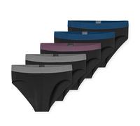 SCHIESSER Braga '95/5' gris / negro XL gris / negro