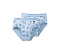 SCHIESSER Braga azul / azul claro / negro XXXL EUR