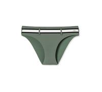 SCHIESSER Braga de bikini 'Californian Dream' caqui / negro / blanco S EUR