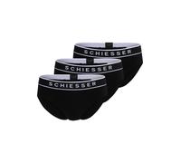 SCHIESSER Braga negro / blanco M-L EUR