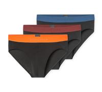 SCHIESSER Braga zafiro / naranja neón / rojo vino / negro XXL EUR