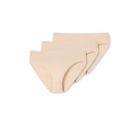 Schiesser 145425, Bragas para Mujer, Beige (nude 410), 40, Pack de 3