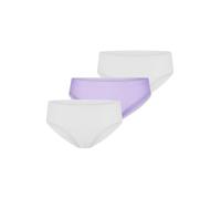 Schiesser Bragas de algodón invisible para mujer, paquete de 3