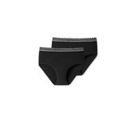 SCHIESSER Bragas menstruales pack de 2 negro negro | 46-48