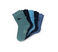 SCHIESSER Calcetines 'Stars' azul / azul claro / verde / negro 27-30 azul / azul claro / verde / negro