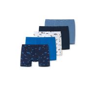 SCHIESSER Calzoncillo azul / azul oscuro / negro / blanco 116 azul / azul oscuro / negro / blanco
