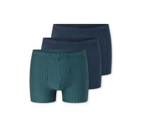 SCHIESSER Calzoncillo boxer ' 95/5 ' azul oscuro / verde 4XL azul oscuro / verde