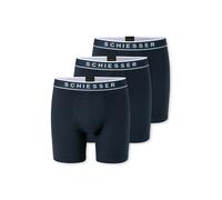 SCHIESSER Calzoncillo boxer ' 95/5 Multi ' azul noche L EUR