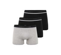 SCHIESSER Calzoncillo boxer gris moteado / negro / blanco M-L EUR