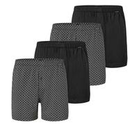 SCHIESSER Calzoncillo boxer gris / negro XL EUR