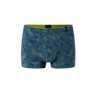 SCHIESSER Calzoncillo boxer ' Long Life Soft ' azul / verde hierba L azul / verde hierba
