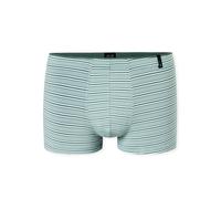 SCHIESSER Calzoncillo boxer ' Long Life Soft ' esmeralda / blanco 4XL esmeralda / blanco