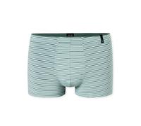 SCHIESSER Calzoncillo boxer ' Long Life Soft ' esmeralda / blanco XXL esmeralda / blanco