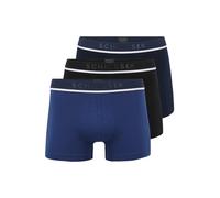 SCHIESSER Calzoncillo boxer navy / genciana / negro / blanco M navy / genciana / negro / blanco