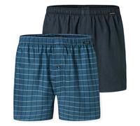 SCHIESSER Calzoncillo boxer navy / negro XXL navy / negro