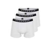 SCHIESSER Calzoncillo boxer negro / blanco M-L EUR