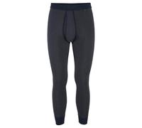 SCHIESSER Calzoncillo largo 'Feinripp Melange' azul oscuro / gris L-XL azul oscuro / gris