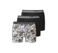 SCHIESSER Calzoncillo negro / blanco 176 negro / blanco