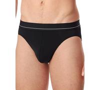 Schiesser Herren Rio-Slip Mikrofaser-Pure Micro Ropa Interior, Negro_182177, L Hombres