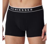 Schiesser Herren 5 Pack Boxershorts Unterwäsche Bio-baumwolle-95/5 Organic Bóxer, Negro_183213, L Hombres