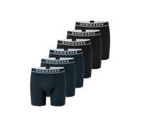 Schiesser Calzoncillos largos 955 Multi para hombre, 6 unidades, color negro, azul noche - talla 4