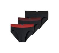 Schiesser Herren 3 Pack Slips Bio Baumwolle Multipack-95/5 Organic Ropa Interior, 13_180193, 4 Hombres