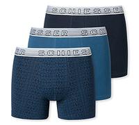 Schiesser Calzoncillos Tipo bóxer de algodón orgánico para niño (3 Unidades), Multicolor, 176 cm para Niños