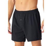 Schiesser Calzoncillos Tipo bóxer para Hombre, Suaves y cómodos, sin Cintura elástica, algodón orgánico, algodón Informal, Negro_180507, 6/ L